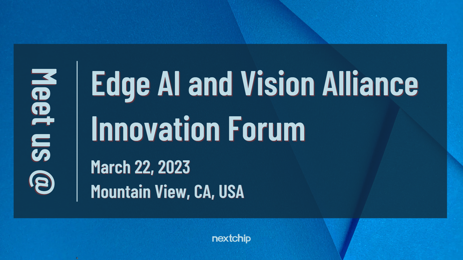 [Upcoming Event - Edge AI and Vision Alliance Innovation Forum ]